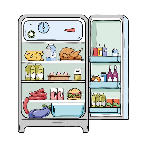 卡通冰箱 冰箱 家具