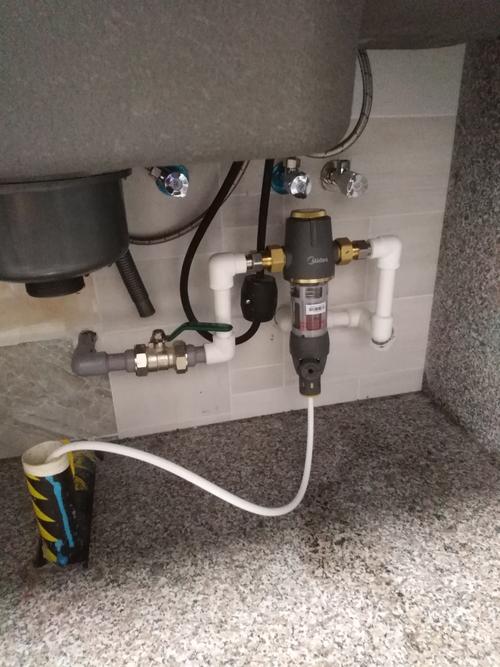 美的(midea) 前置过滤器40微米反冲洗家用全屋净化自来水净水器管道
