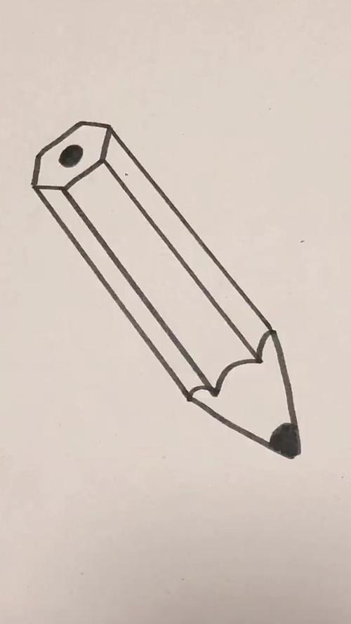教大家画一支超简单的铅笔7315