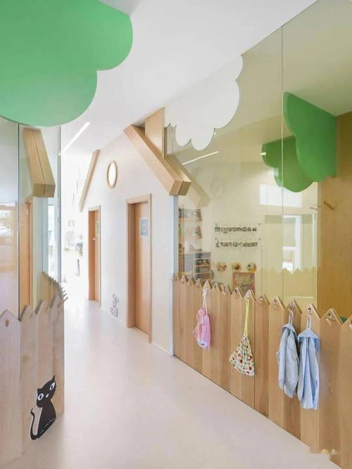 功能与颜值并存的幼儿园墙面设计装修方案建议点击收藏创意分享