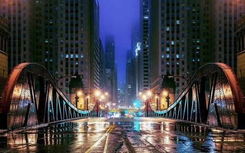 唯美城市夜景图片壁纸