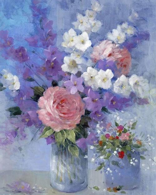petermcgowan英国花卉油画
