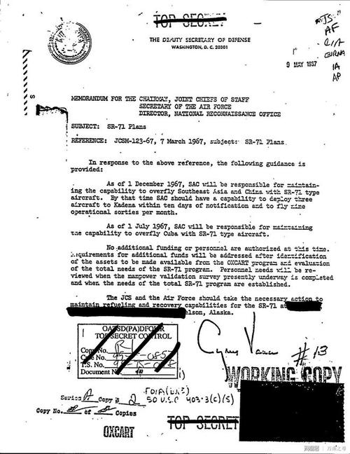 911伊拉克51区一些美国高级机密文件原文