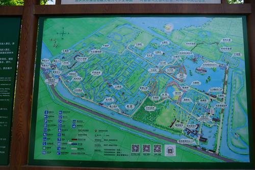 洪泽湖湿地导游图