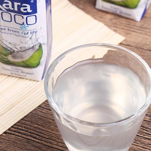 印尼进口 佳乐(kara)椰子水 250ml*12 青椰子汁 椰汁饮料 凑单品