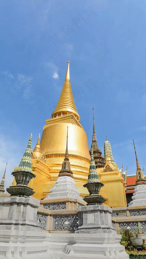 金色的泰国建筑风高清摄影图片