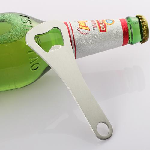 啤酒开瓶器开盖器不锈钢启瓶器酒起子创意便携款带钥匙扣宜家简约