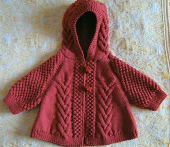 温暖又漂亮,小宝宝斜肩打底毛衣,附图解和详细编织过程