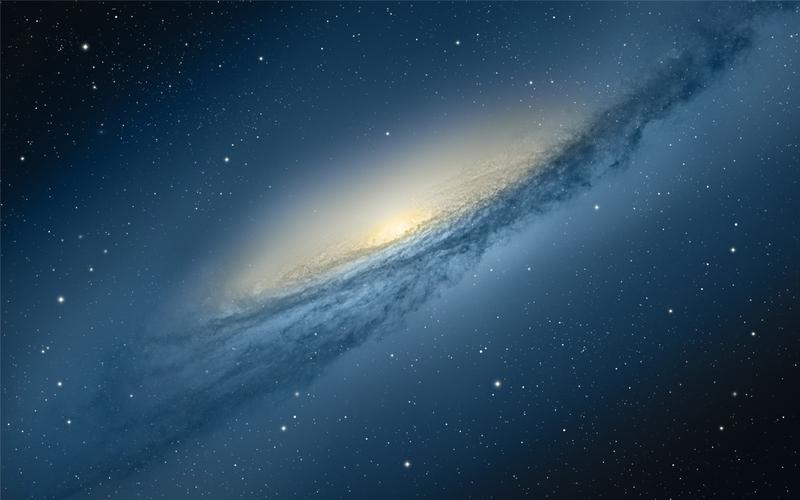 美丽神秘的银河好看星空图片桌面壁纸高清(1)
