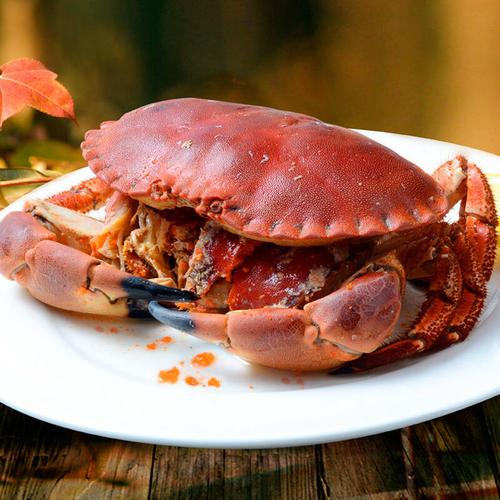 余鲜生 进口爱尔兰熟冻大螃蟹 面包蟹 600g-800g 海鲜水产 - 京东