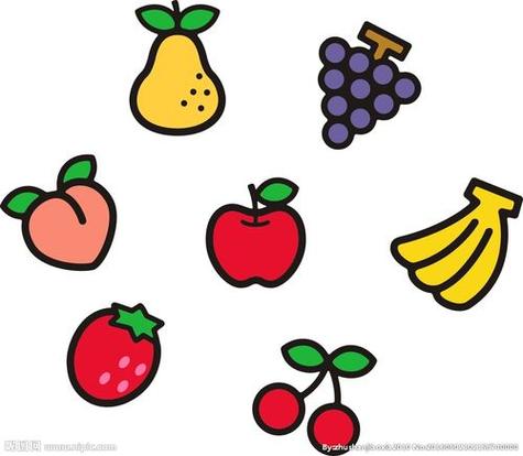 画好吃好看的水果简笔画组图让人流口水的水果简笔画水果图片卡通简笔