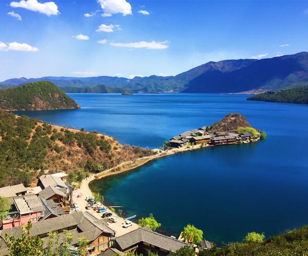 写美篇你一定要去看一看里格半岛 里格半岛可以说是泸沽湖最美的地方