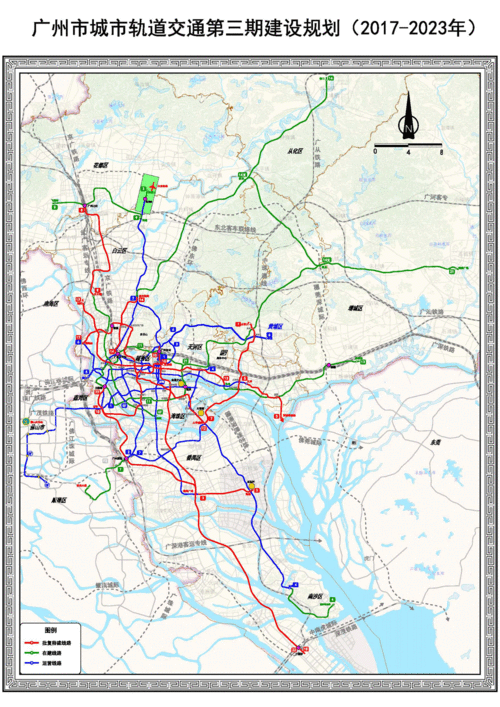 广州地铁规划线路