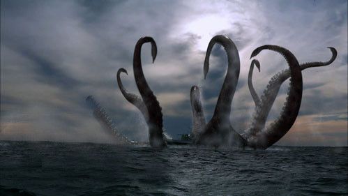 谁有这种深海巨型生物恐惧的图片,多发几张