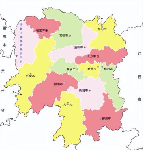 原创湖南省的区划变动13个地级市之一邵阳市为何有12个区县
