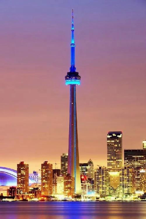 世界各国标志性建筑夜景建筑花语加拿大七个地标建筑之一