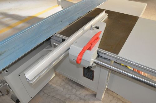 高端马氏规格精密推台锯裁板锯电动升降电动自动裁板锯木工机械