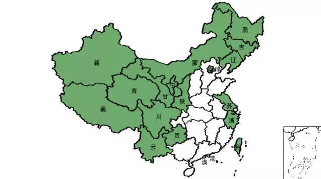 中国各个省份简称的前世今生果然够简