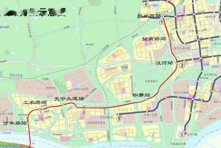 重磅宁扬城际轨道交通最新进展扬州段初步规划设7站