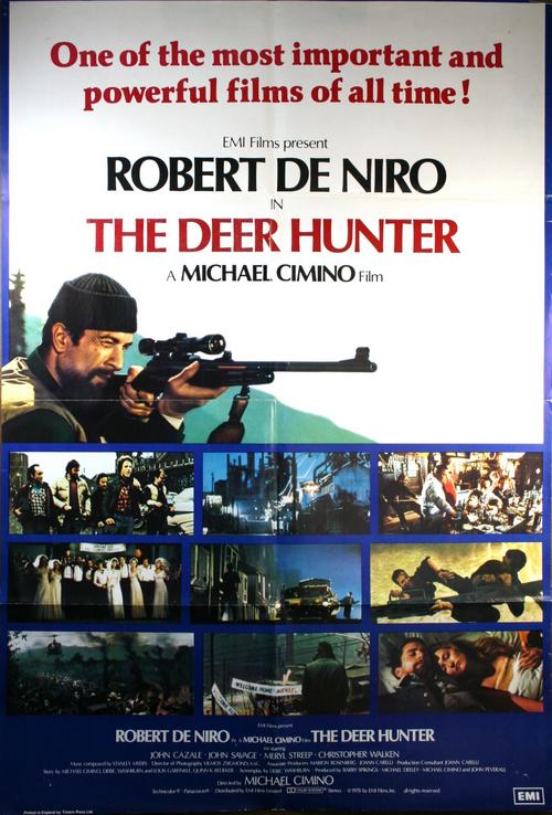  p>《猎鹿人》是由环球影业  i>(美国) /i>制作的战争片,于1978年12月