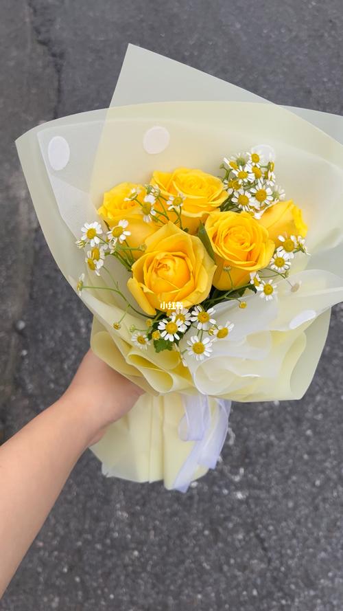 黄玫瑰花束