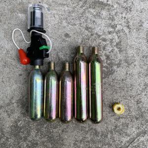 33g微型抛弃式co2小气瓶 24g二氧化碳充气救生圈救生衣气瓶小钢瓶