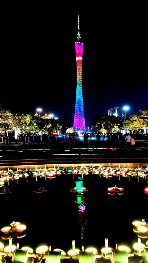 广州市珠江新城夜景采风