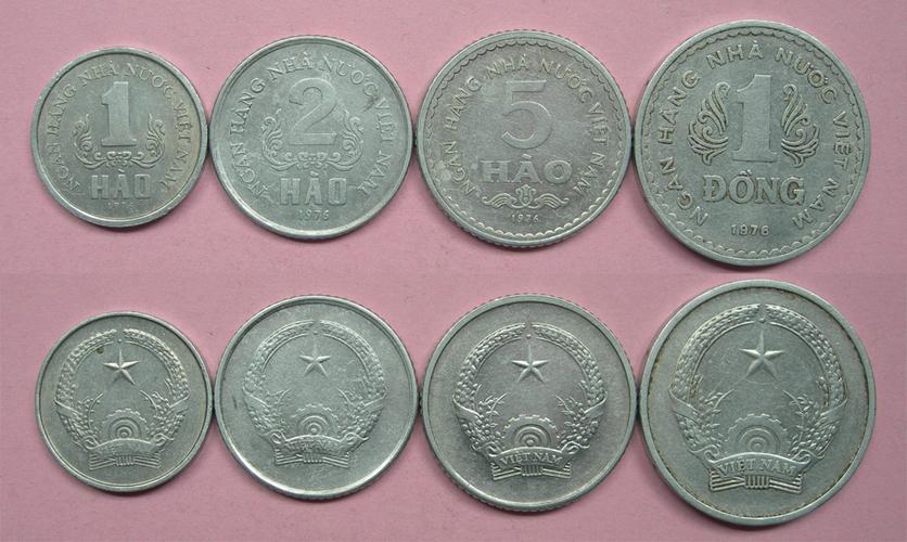 越南1976年套币 材质 :铝(大图展示)