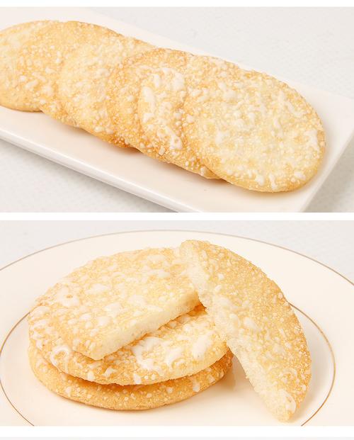 旺旺雪饼84g膨化食品黑米雪饼香脆零食饼干独立小包装儿童早餐