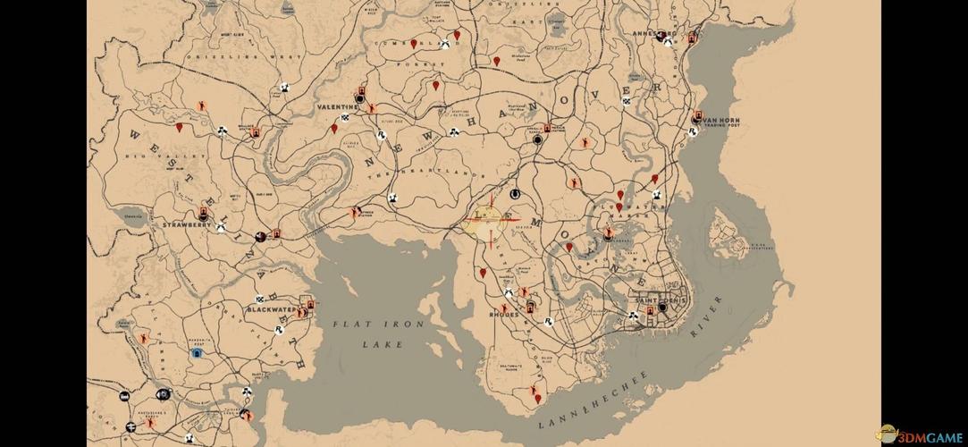 《荒野大镖客2》毒罂粟私酒配方随机任务刷新点位置介绍:在地图上标记