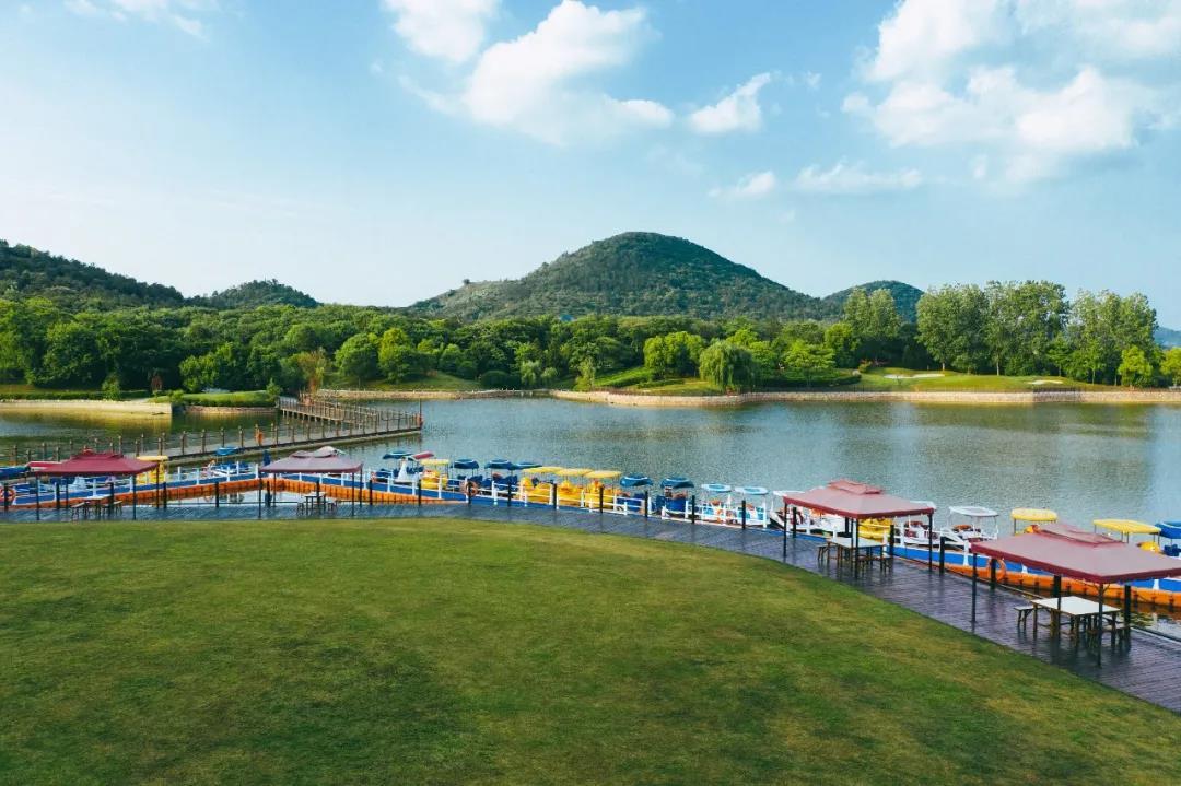 美丽江苏每日一景丨南京汤山紫清湖旅游区隐于青山天然氧吧
