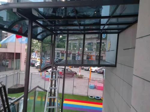 重庆渝中区雨棚厂家 幼儿园欧式雨棚安装