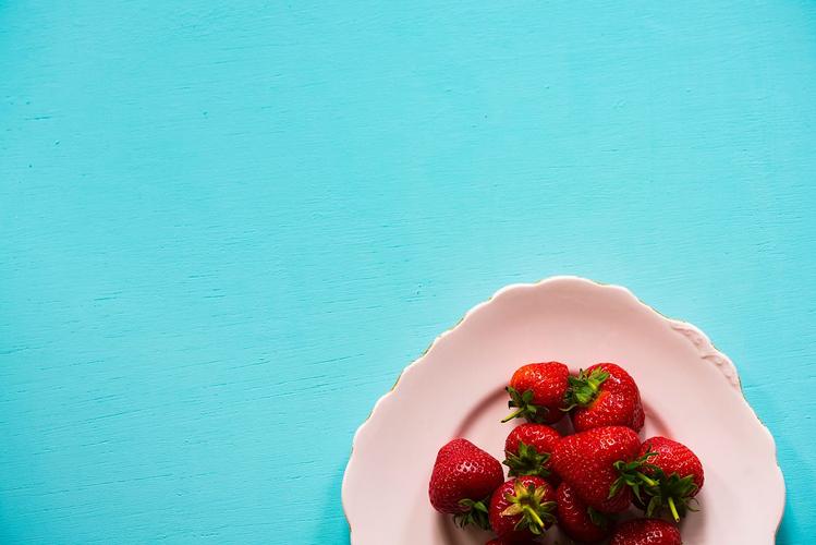 草莓,桌面,极简和墙纸高清
