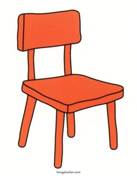一把椅子要如何画椅子简笔画大全