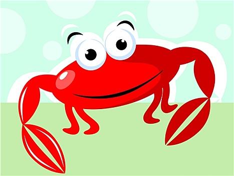 卡通螃蟹图片_卡通螃蟹图片大全_卡通螃蟹图片下载