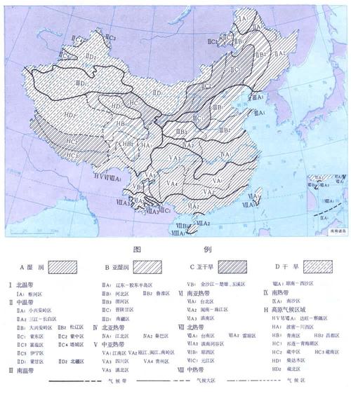 中国气候区划