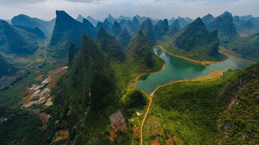 自然景观风景名胜桂林漓江山水风景桌面壁纸壁纸