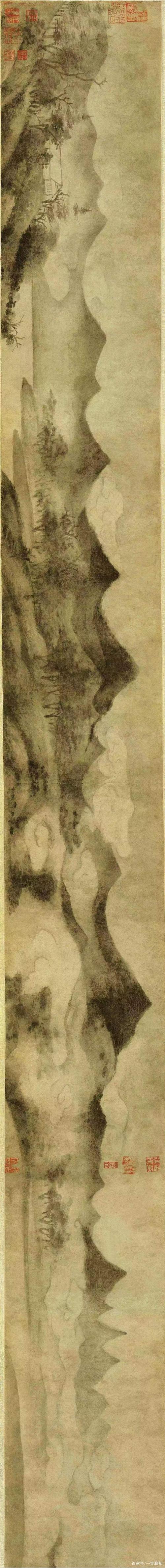 米芾用墨点画出烟雨潇湘700年后,莫奈用类似画法颠覆了美术界