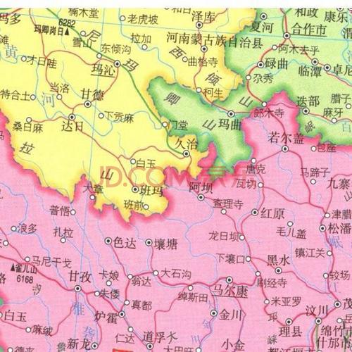 中国地图世界地图折叠贴图学生桌面地图政区图 地形图双面