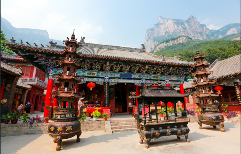 中原云台禅寺,集美景和人文的古迹
