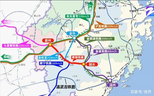 5年内浙江这4条铁路有望开工:杭临绩高铁,温武吉铁路上榜