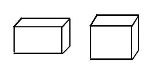 立体正方形的简笔画怎么画