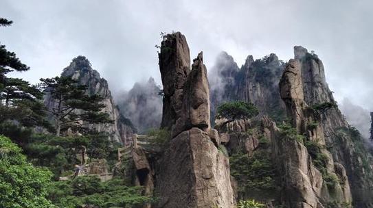 黄山,位于中国安徽省南部,是中国著名的风景名胜区之一.