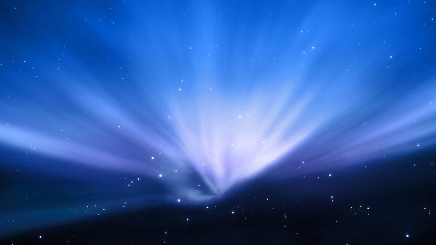 壁纸 蓝色光线,满天星斗,太空 2560x1600 hd 高清壁纸, 图片, 照片