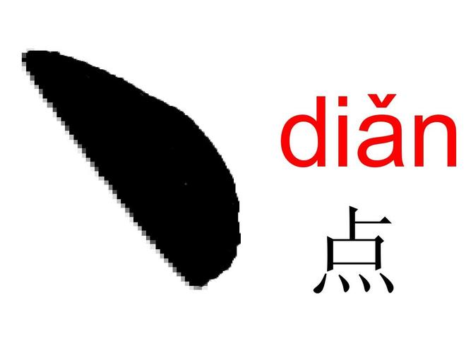 汉字基本笔画名称及写法