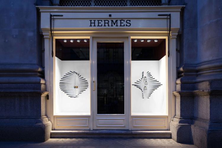 hermes橱窗赏析