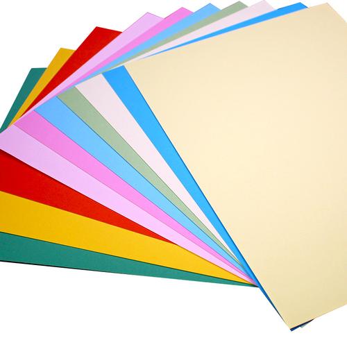 彩色硬卡纸230g厚硬卡纸a4手工纸手绘贺卡儿童画画美术材料纸卡纸70克