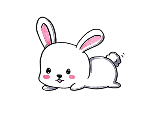 小兔子简笔画简单教程