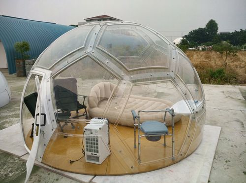 透明太空舱 景区 活动房 农家乐汽车营地住宿房 创意拼接房