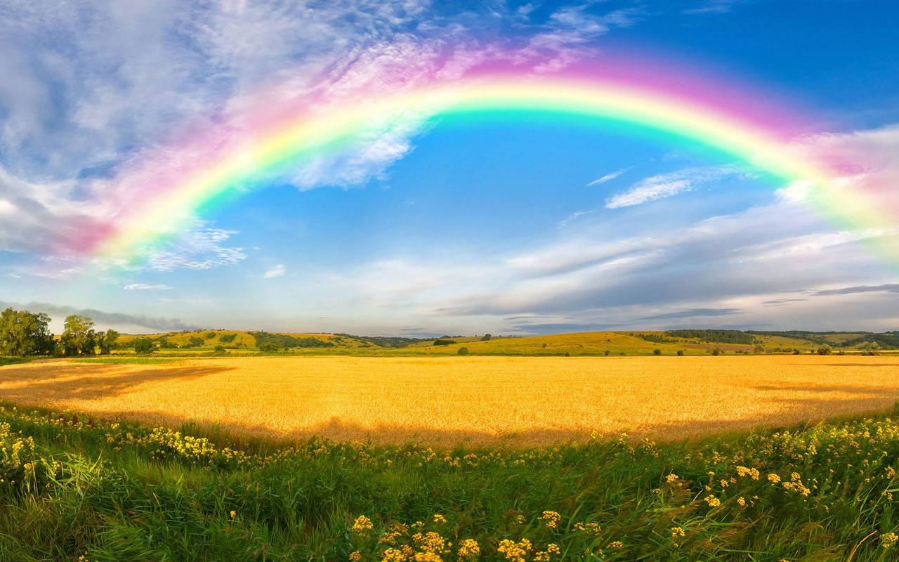 心理测试:哪张彩虹照片最漂亮耀眼?测试下你最近有没有喜事降临